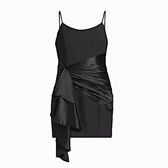 Cinq à Sept Anselle Mixed Media Cocktail Dress - Picture 1 of 12